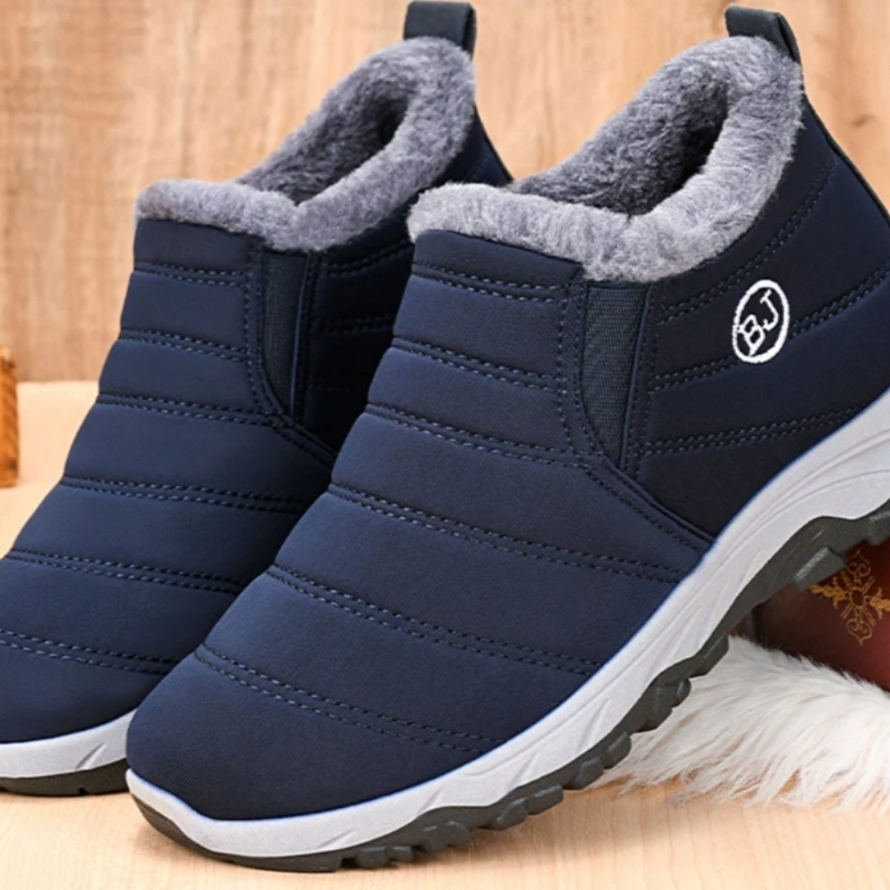 Men's Warm Snow Boots, Casual Winter Boots